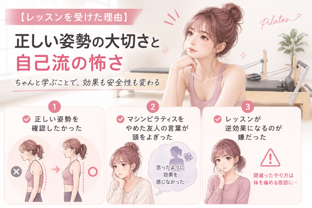 リントスルのパーソナルレッスンを受けた理由