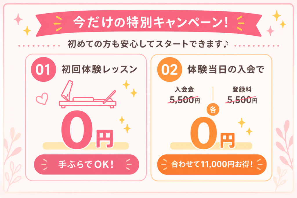 ピラティスKキャンペーン