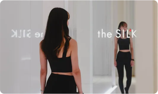 the silk体験レッスンの流れ